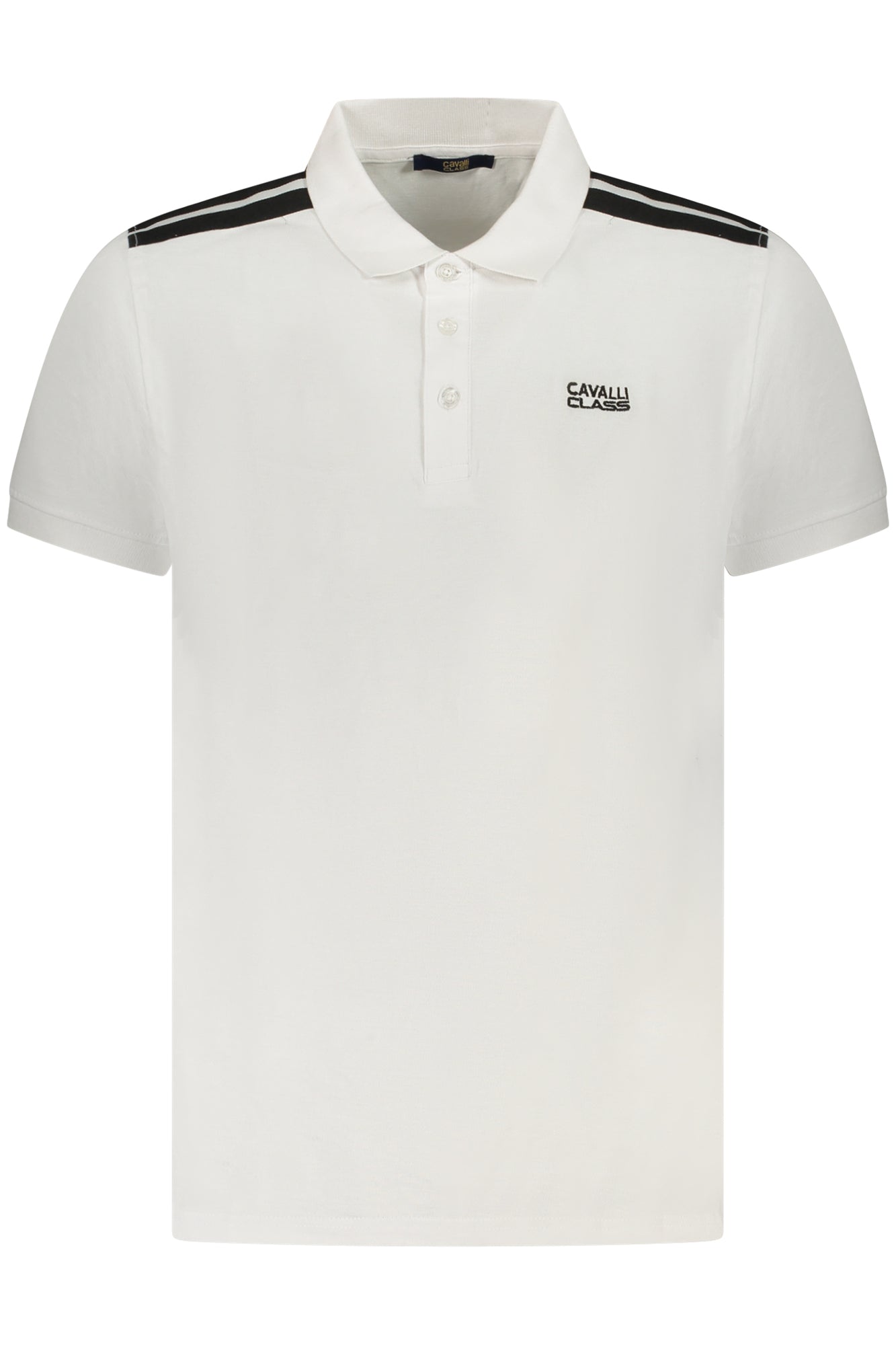 CAVALLI CLASS POLO SHORT SLEEVES MEN WHITE